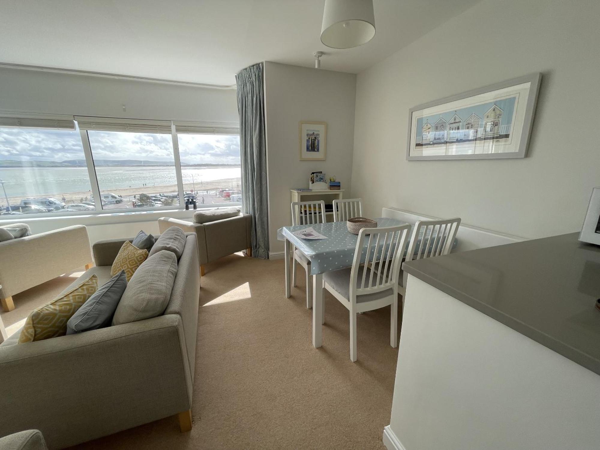 Lovely Seafront 2 Bedroom Apartment 4 Aberdyfi ภายนอก รูปภาพ